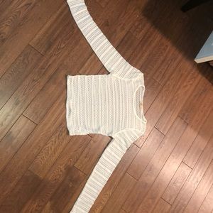 Hollister long sleeve mesh pattern shirt.